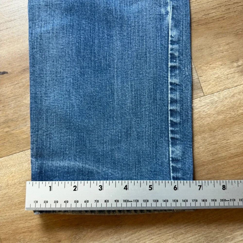 Diesel Buster Jeans Men 32x32 Blue Slim Tapered Stretch Distressed Denim 0853R